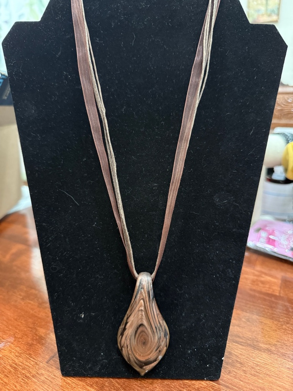 Glass Pendant Necklace